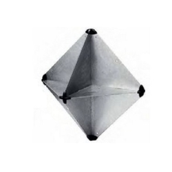Radarreflector aluminium achtvlakkig groot