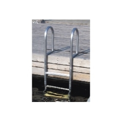 Steigerzwemtrap 5 treden aluminium