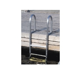 Steigerzwemtrap 5 treden aluminium