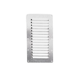 Ventilatierooster RVS 127 x 231