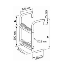 Plastimo opstaptrapje 55705
