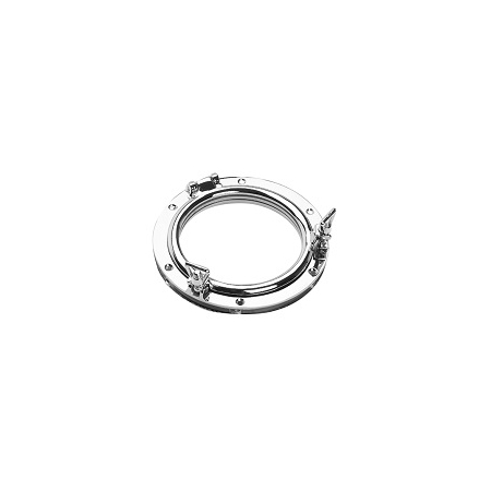 Patrijspoort messing-verchroomd middelmaat