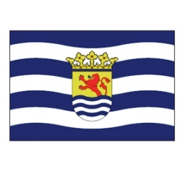 Provincievlag Zeeland 20x30 cm Provincievlag Zeeland 20x30 cm