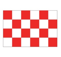 Provincievlag Noord-Brabant 20x30 cm Provincievlag Noord-Brabant 20x30 cm