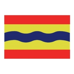 Provincievlag Overijssel 20x30 cm