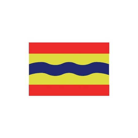 Provincievlag Overijssel 20x30 cm