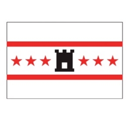 Provincievlag Drenthe 20x30 cm Provincievlag Drenthe 20x30 cm