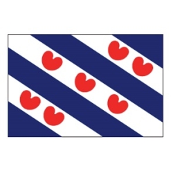 Provincievlag Friesland 20x30 cm
