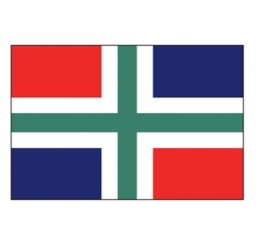 Provincievlag Groningen 20x30 cm Provincievlag Groningen 20x30 cm