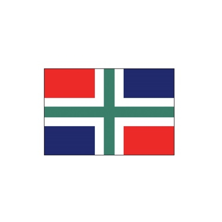 Provincievlag Groningen 20x30 cm