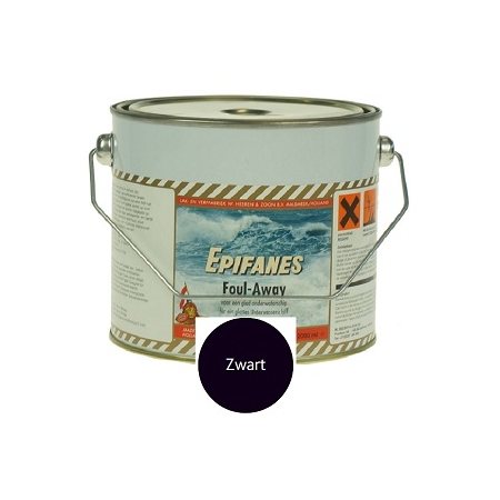 Epifanes Foul-Away zwart 2 liter antifouling