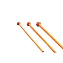 Vlaggenstok hout 50 cm recht