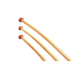 Vlaggenstok hout 100 cm gebogen