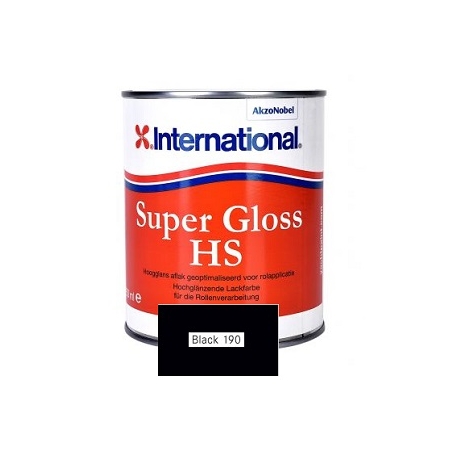 International Super Gloss HS Black Zwart