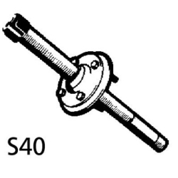Ultraflex S40 splashwellkit spiegeldoorvoerset