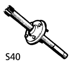 Ultraflex S40 splashwellkit spiegeldoorvoerset