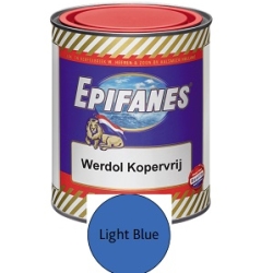 Epifanes Werdol Kopervrij blauw 750 ml.