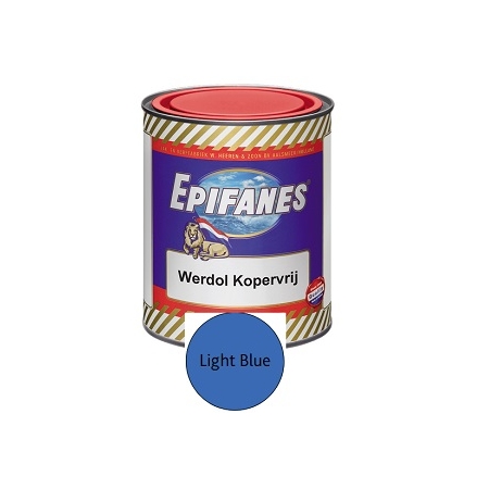Epifanes Werdol Kopervrij blauw 750 ml.