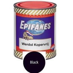 Epifanes Werdol Kopervrij zwart 750 ml.