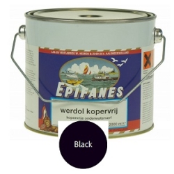 Epifanes Werdol Kopervrij zwart 2000 ml.