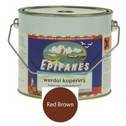 Epifanes Werdol Kopervrij roodbruin 2000 ml.