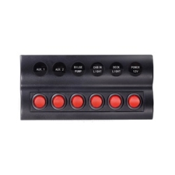 Schakelpaneel 6-delig 11186