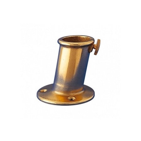 Vlaggenstokhouder messing 20 mm