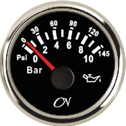 CNM0610-ZC oliedrukmeter 0-10 bar
