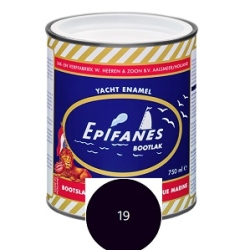 Epifanes bootlak 19 zwart