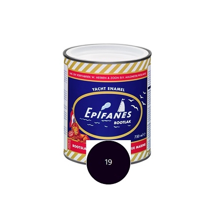 Epifanes bootlak 19 zwart