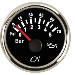 CNM0605-ZC oliedrukmeter 0-5 bar