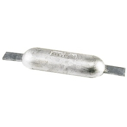 Aluminium anode 1 kg met strip