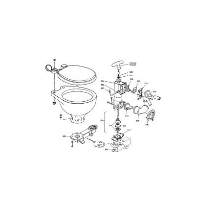 RM69 reparatieset toilet RM530