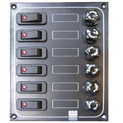 Asa schakelpaneel 6 delig