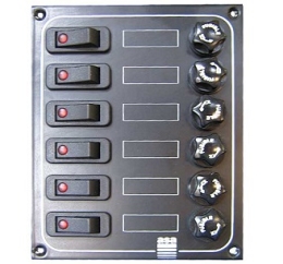 Asa schakelpaneel 6 delig Asa schakelpaneel 6 delig