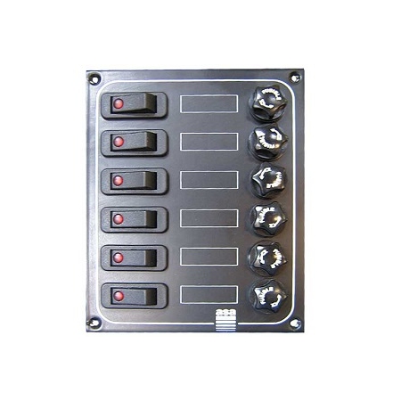 Asa schakelpaneel 6 delig