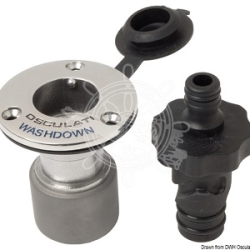 Dekwasaansluiting RVS Osculati