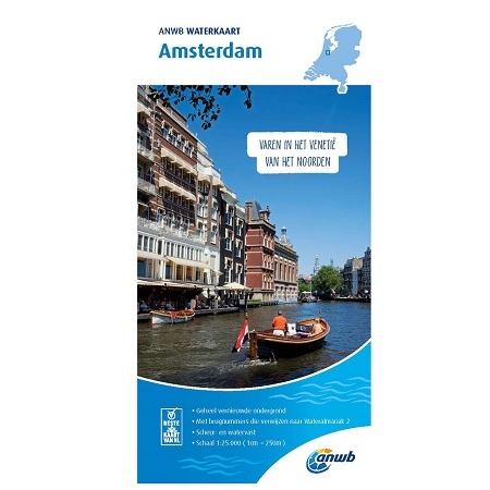 ANWB Amsterdam waterkaart