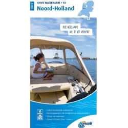 ANWB waterkaart 10 Noord Holland