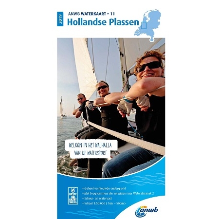 ANWB waterkaart 11 Hollandse Plassen