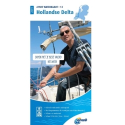 ANWB waterkaart 12 Hollandse Delta