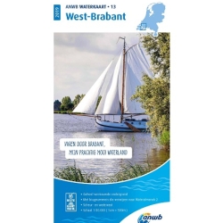 ANWB waterkaart 13 West-Brabant