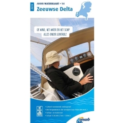 ANWB waterkaart 14 Zeeuwse Delta