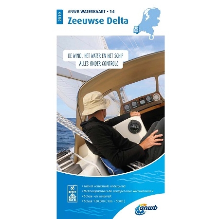 ANWB waterkaart 14 Zeeuwse Delta