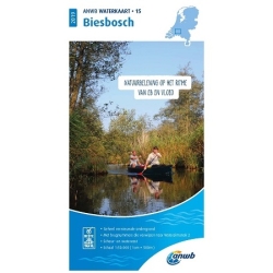 ANWB waterkaart 15 Biesbosch