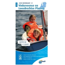 ANWB waterkaart 21 Vinkeveense en Loosdrechtse Plassen
