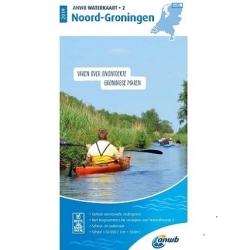 ANWB waterkaart 2 Noord-Groningen