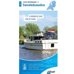 ANWB waterkaart 6 Twentekanalen
