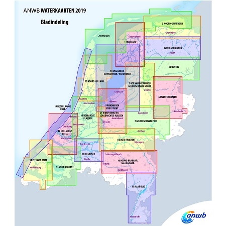 ANWB overzicht Waterkaarten