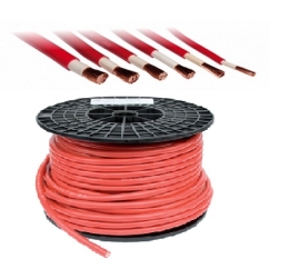 Accukabel 70 mm2 rood dubbel geïsoleerd